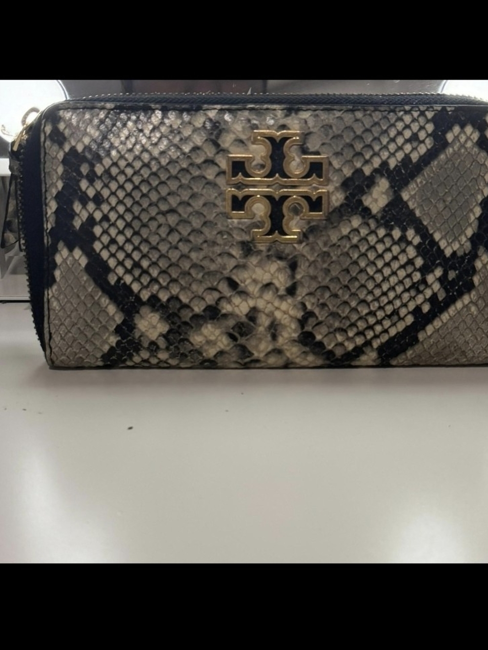 Tory Burch Britten Zip Continental Wallet